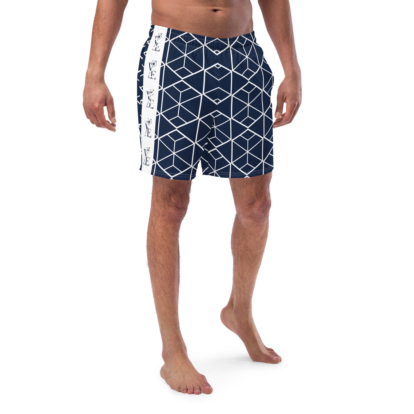 Men's Recycled Swim Trunks-2