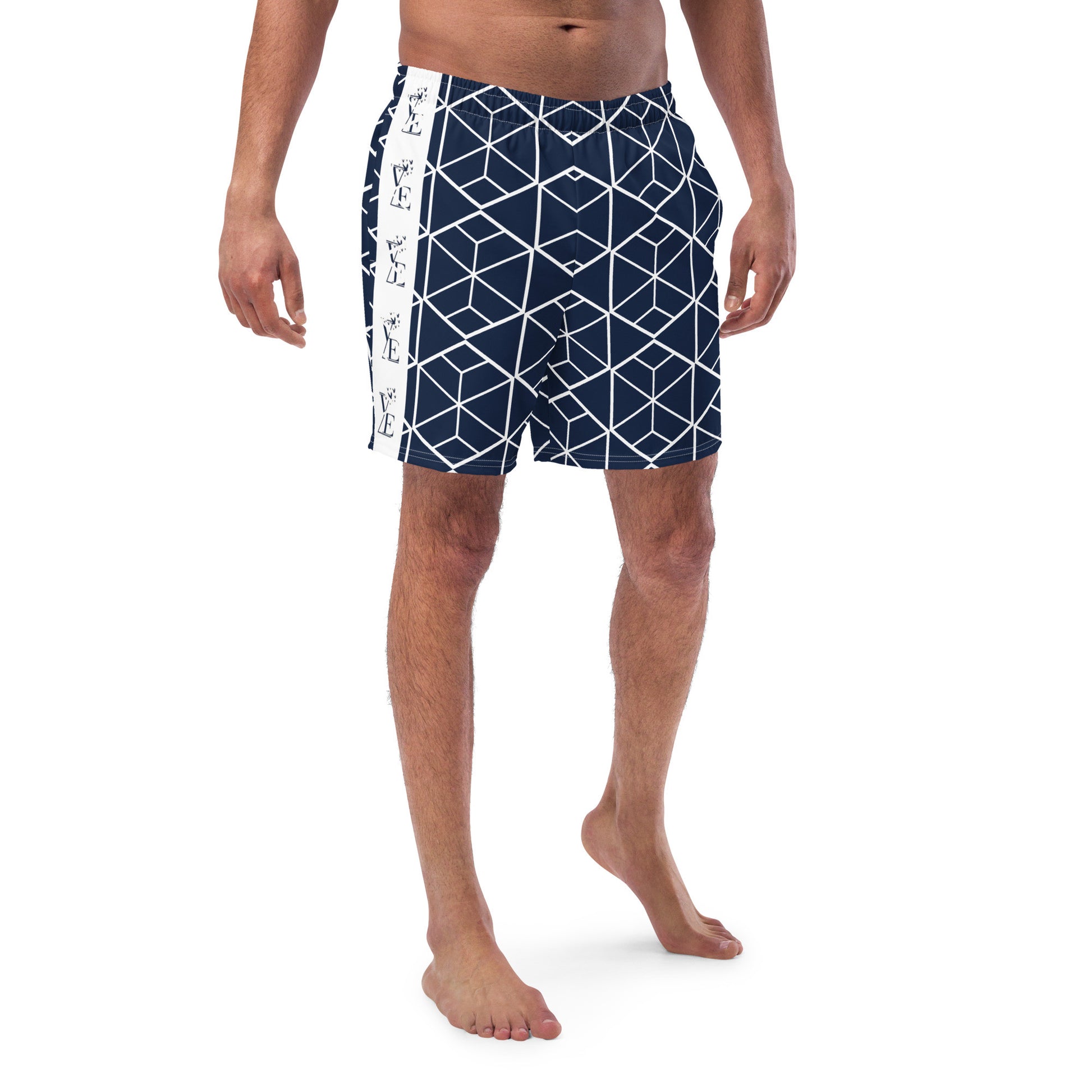 Men's Recycled Swim Trunks-2