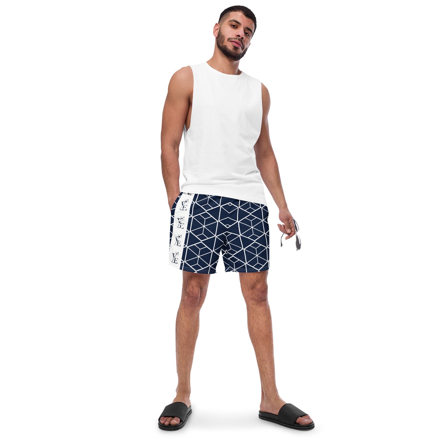 Men's Recycled Swim Trunks-31