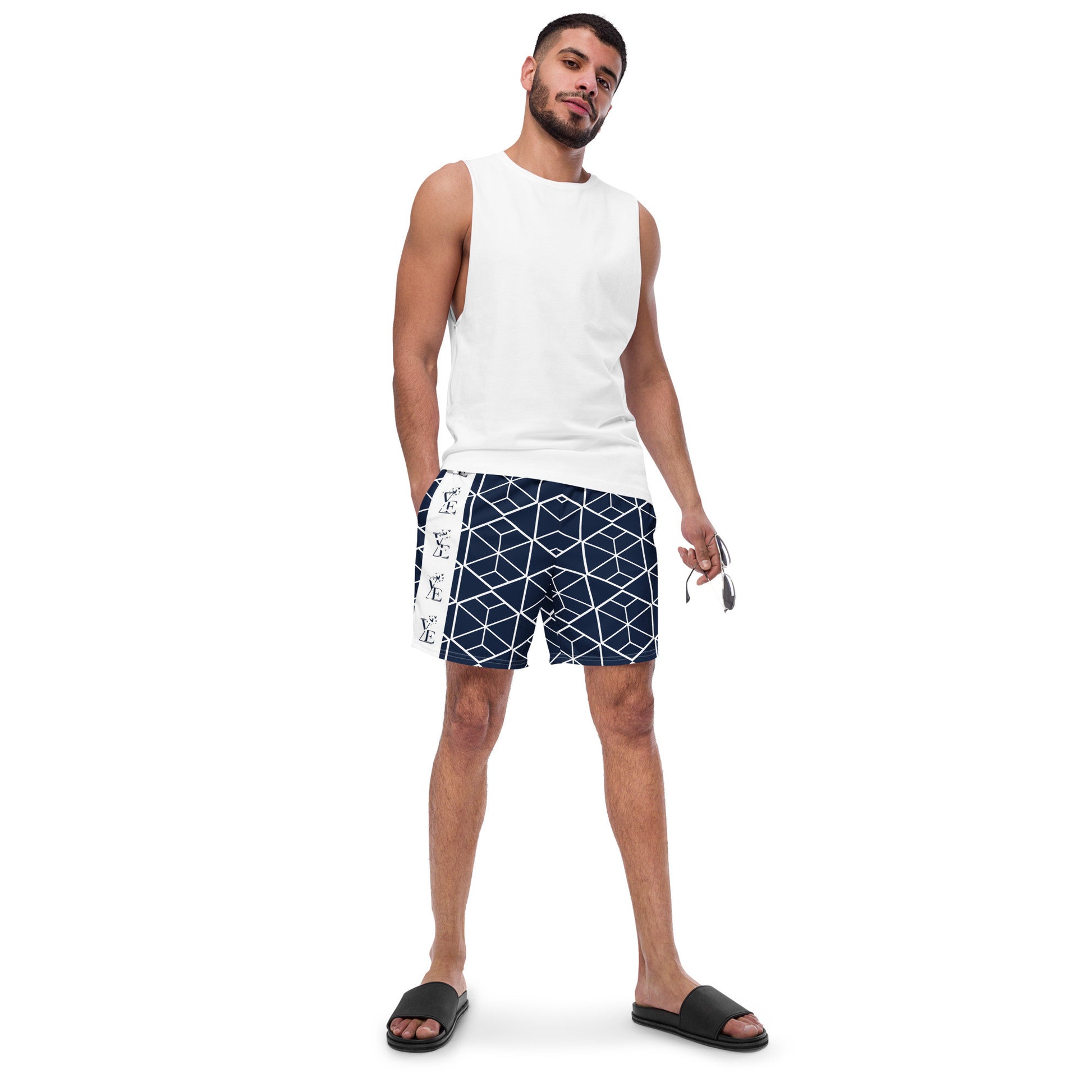 Men's Recycled Swim Trunks-31
