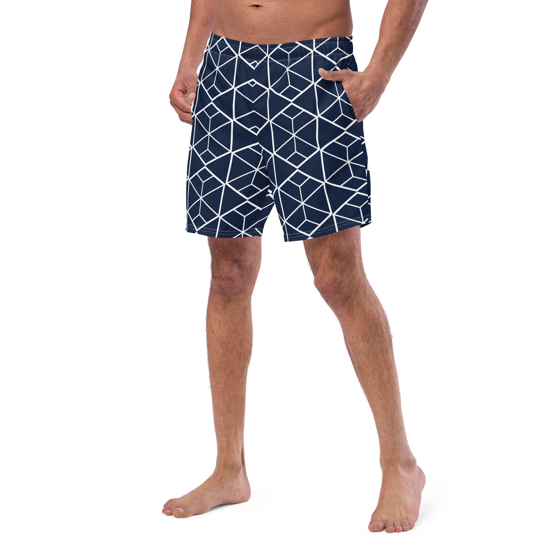 Men's Recycled Swim Trunks-3