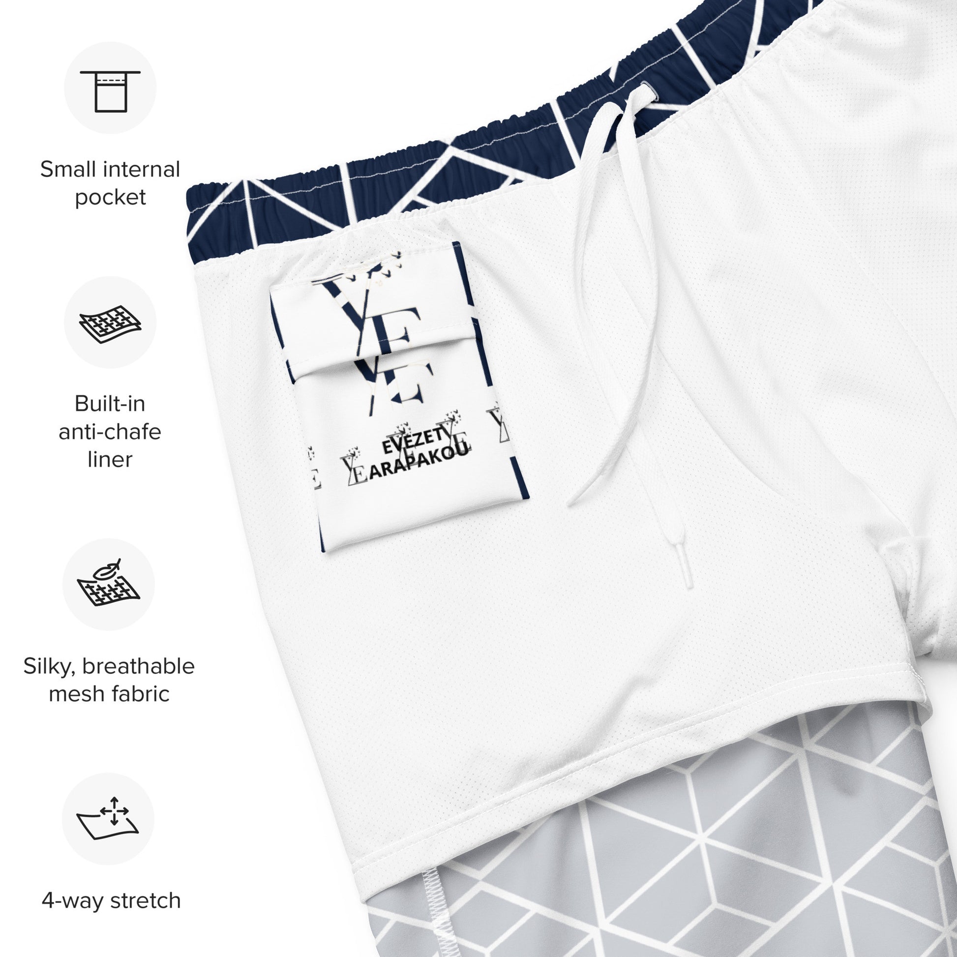 Men's Recycled Swim Trunks-20