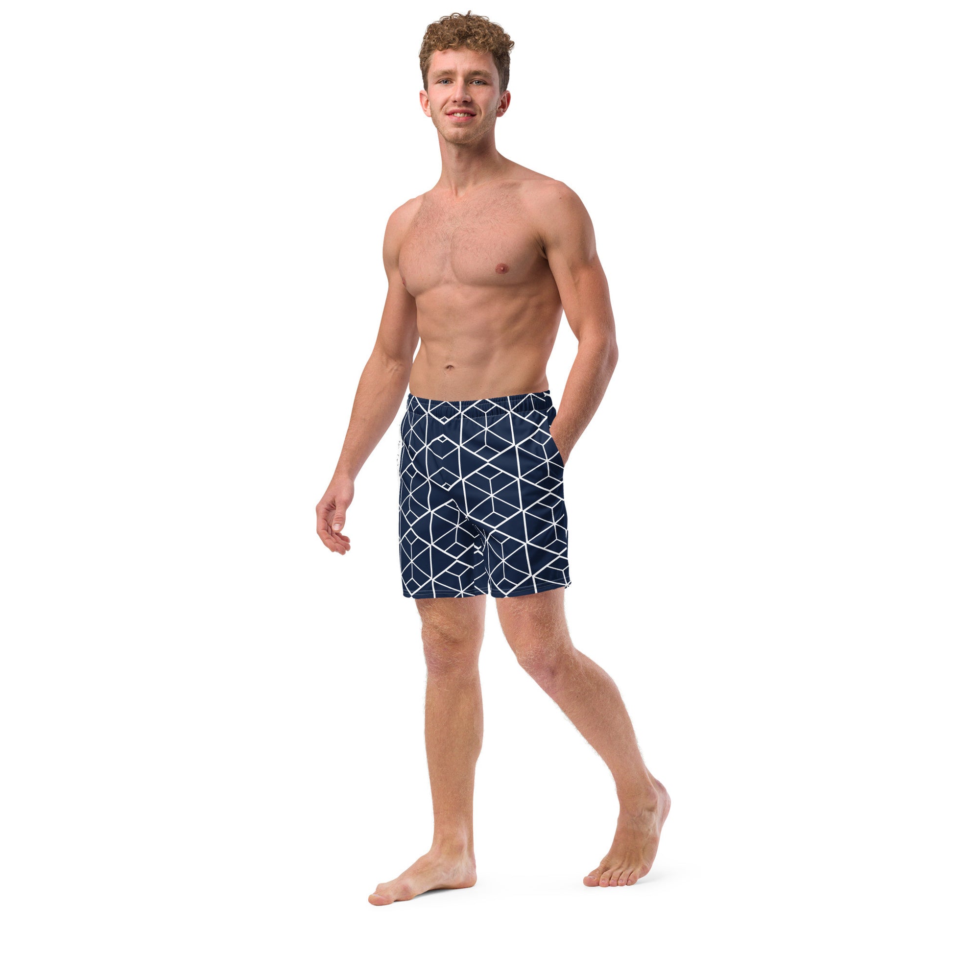 Men's Recycled Swim Trunks-14