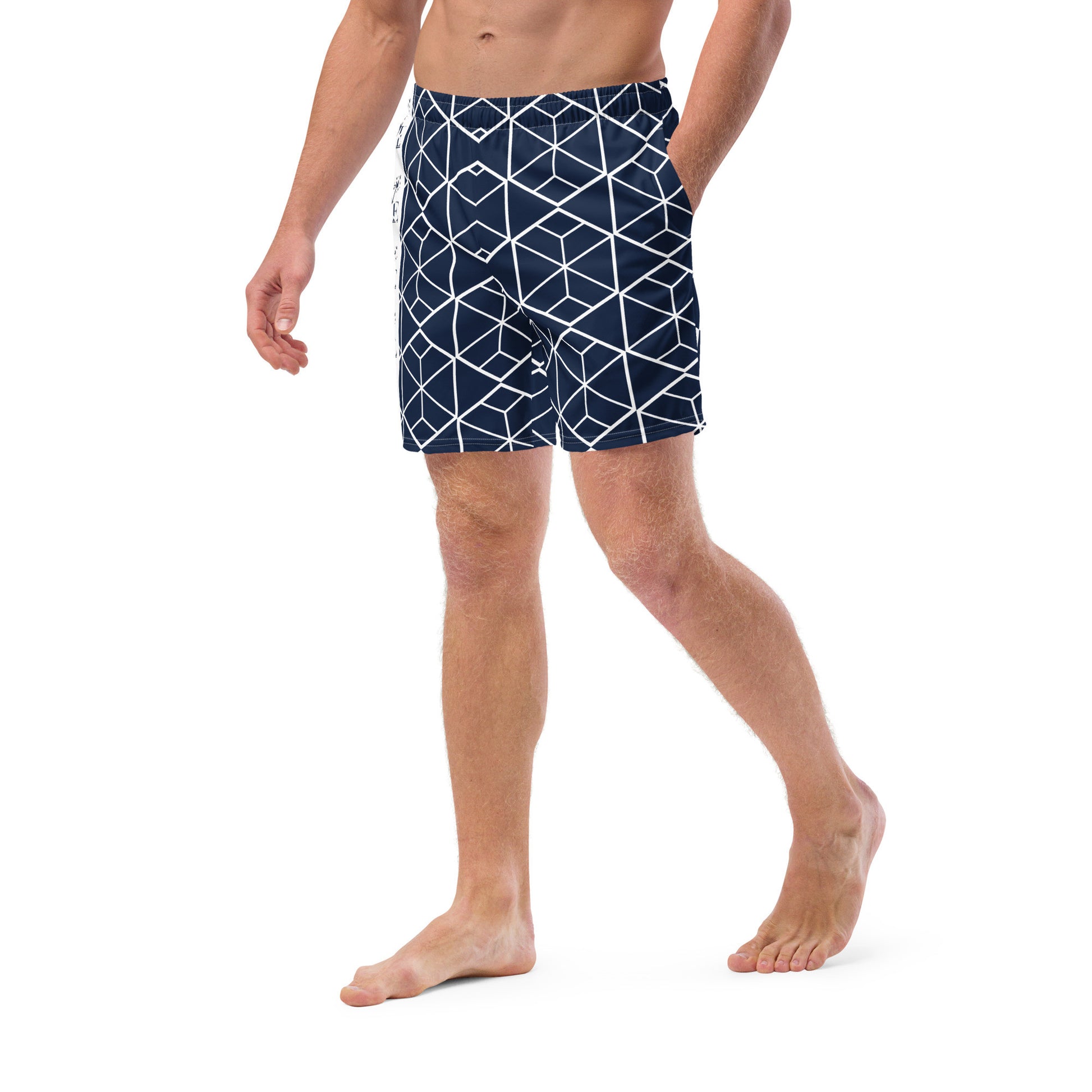 Men's Recycled Swim Trunks-9