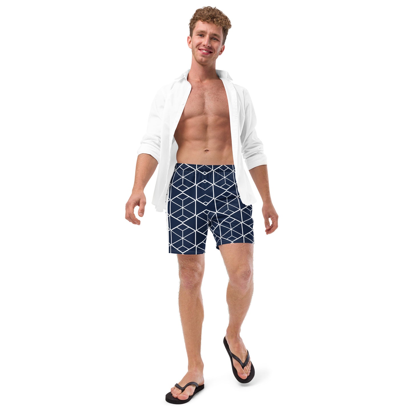 Men's Recycled Swim Trunks-0